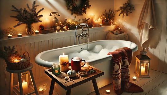 A Christmas Spa Experience: Bath Salts and Sugar Scrubs for Ultimate Relaxation