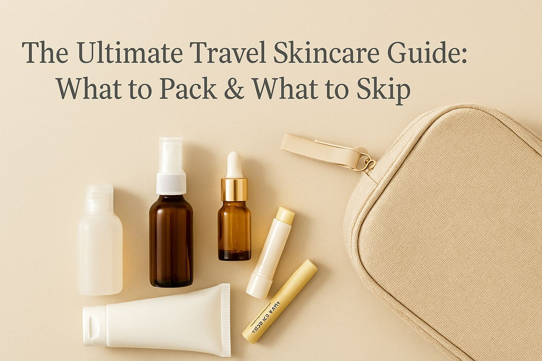 ✈️ The Ultimate Travel Skincare Guide: What to Pack, Prep, and Leave Behind